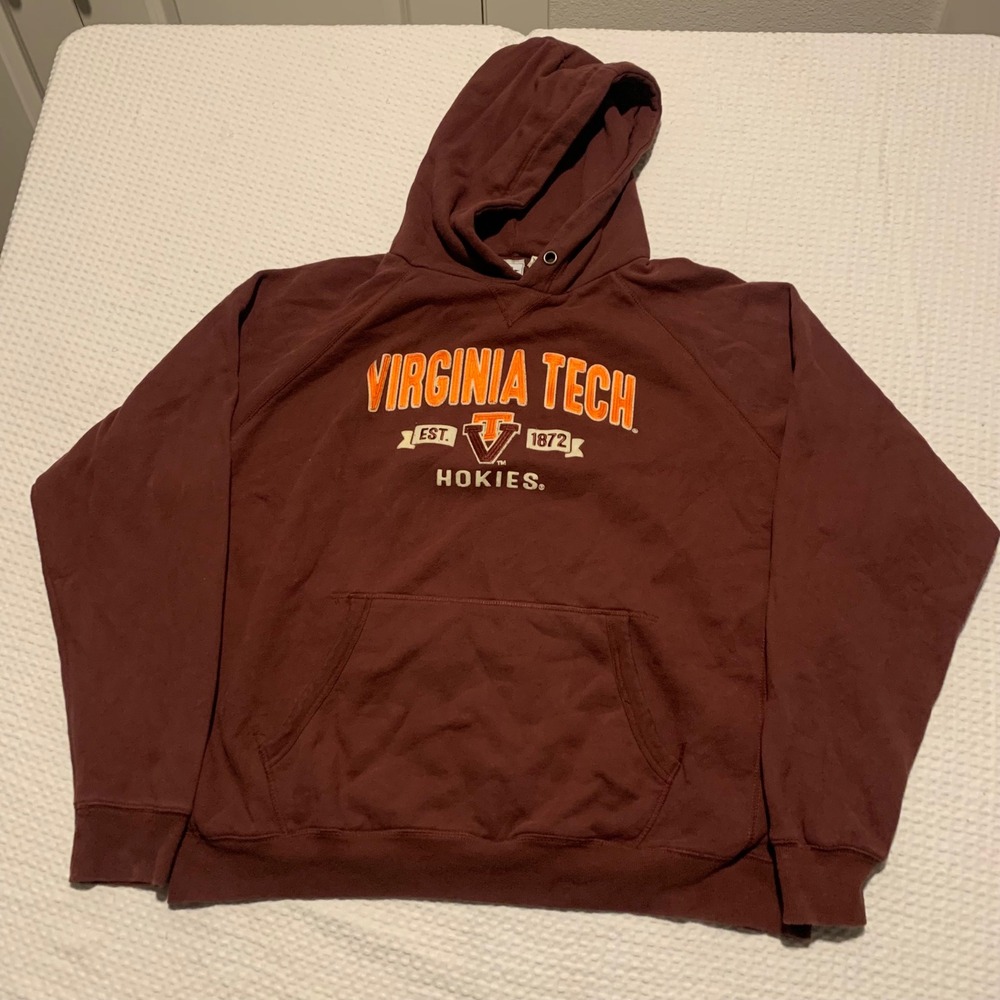 Blue 84 Reserve Collection Virginia Tech Hokies Maroon Hoodie XXL VT NCAA Mens